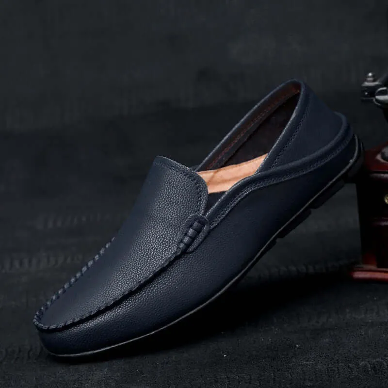 Men's Leather Driving Loafers