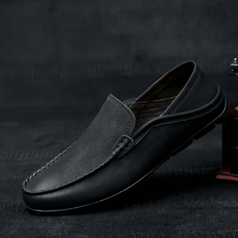 Men's Leather Driving Loafers