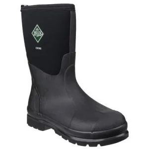 Muck Boots Chore Classic Mid-Height Utility Work Boot - Black