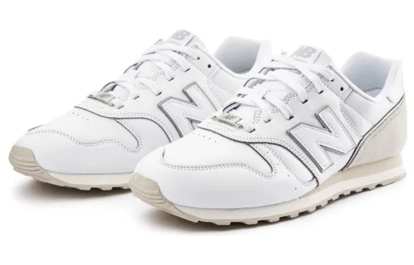 New Balance 373 'White Light Grey' sneakers, white