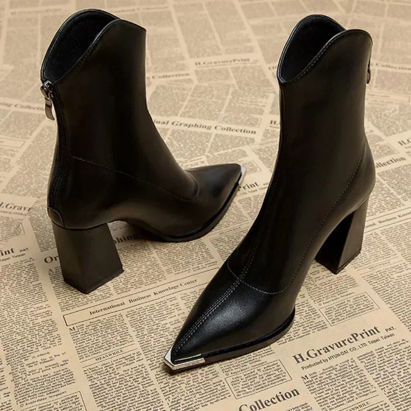 NOX™ - Chrome Tip Chelsea Boots