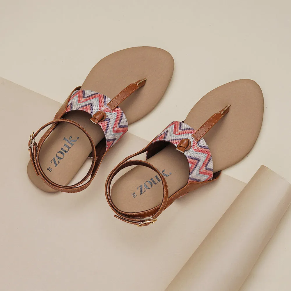 Palolem Wave T Strap Sandal