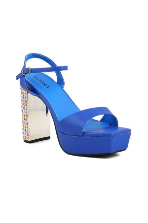 Party Wear Sandal I23451-Navy
