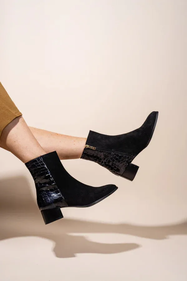 Patricia Green - Dylan Croc Embellished Boot
