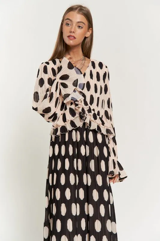 Polka Dot Maxi Dress