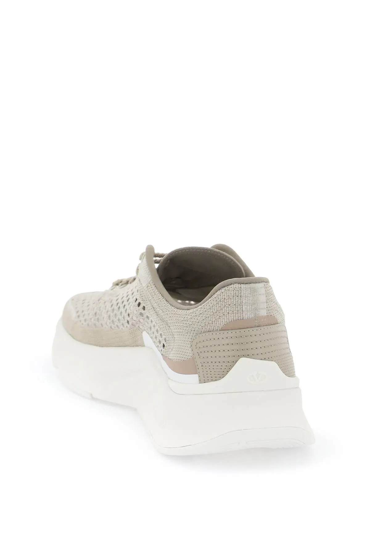 "true actress mesh sneakers for 4W0S0JC4CSZ DEEP BEIGE BIANCO POUDRE BIANCO