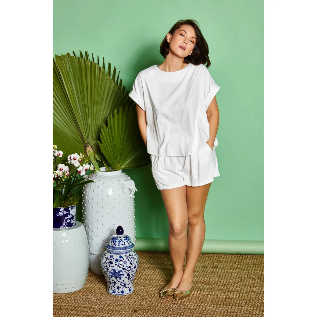 SAMPLE - Everyday Shorts - Fresh White