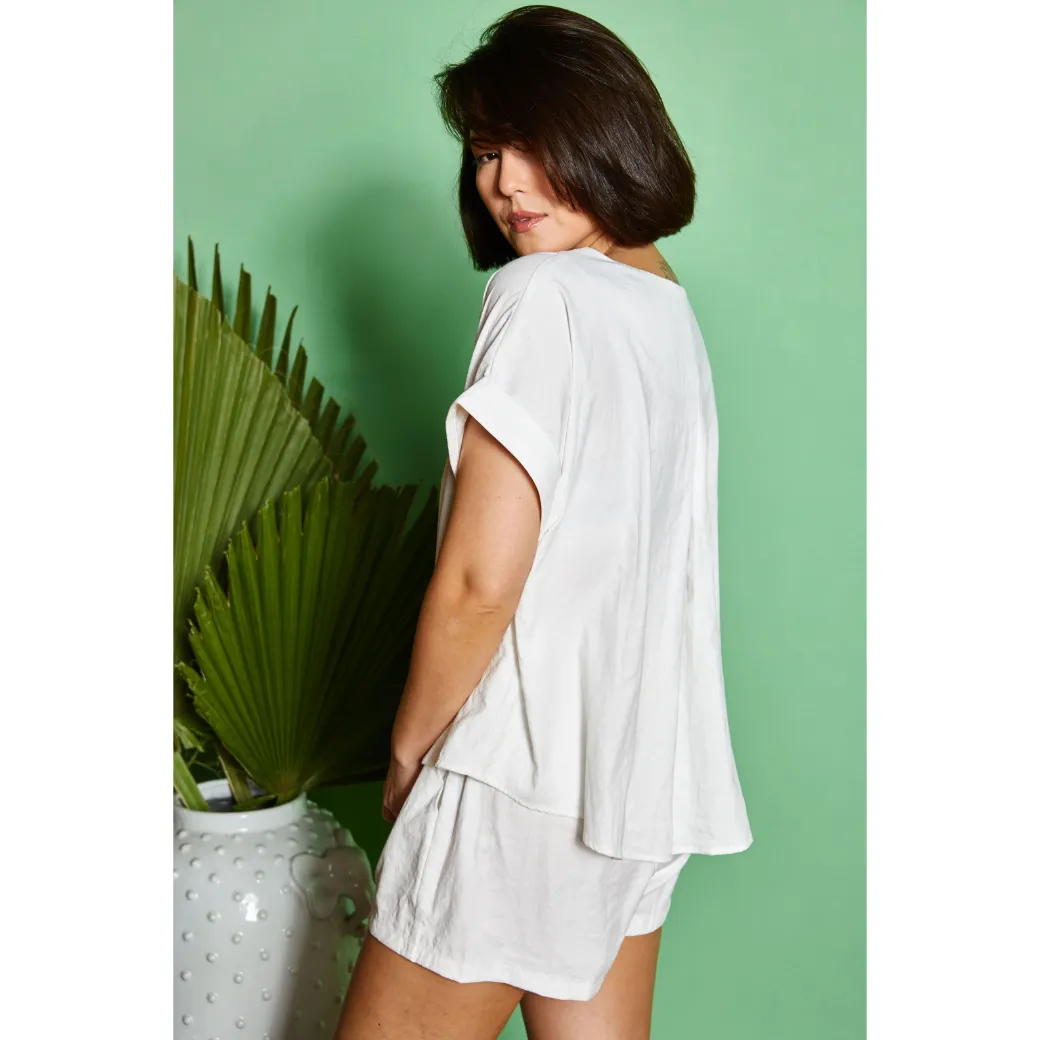 SAMPLE - Everyday Shorts - Fresh White