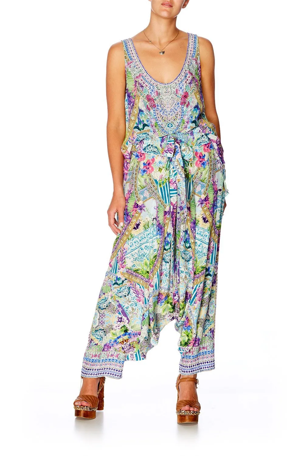SCOOP NECK TOP WITH LONG BACK SALVADOR FIELDS FOREVER