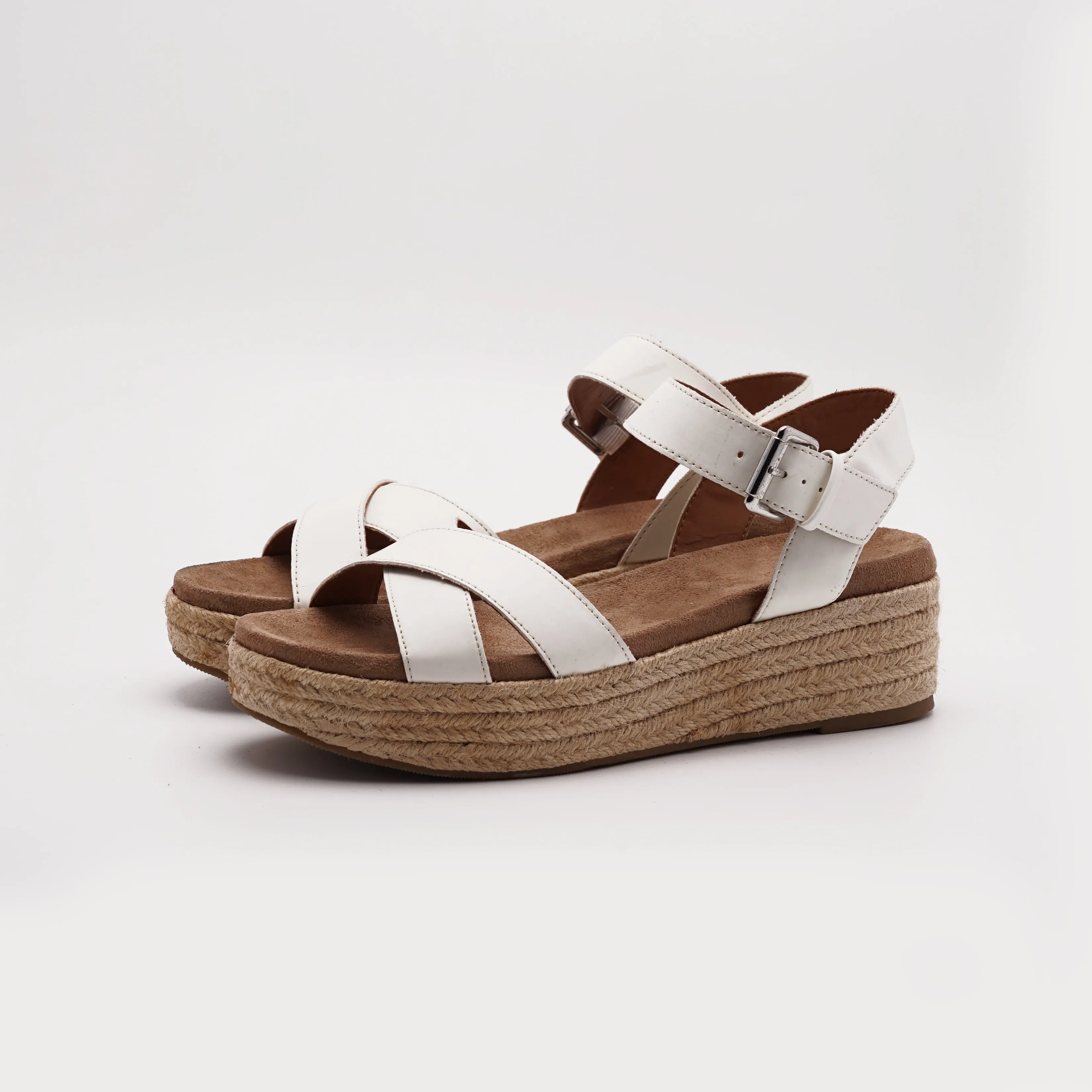 Style & Co Cross Strap Wedges