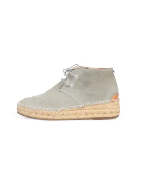 Suede Espadrille Sneakers