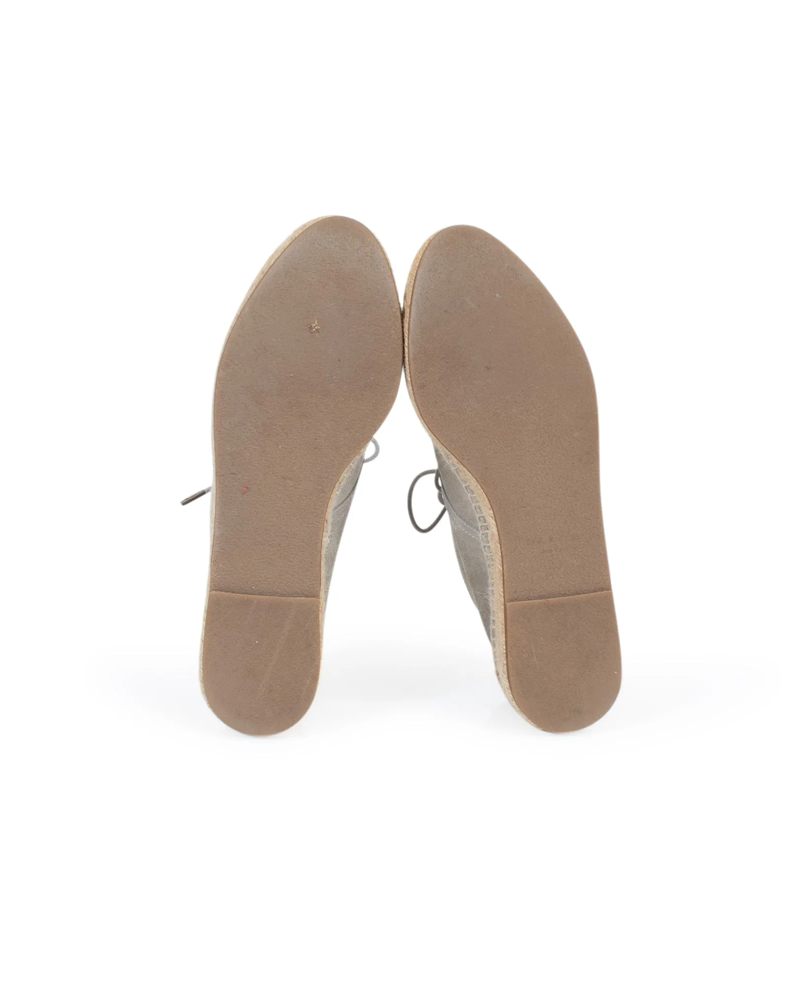 Suede Espadrille Sneakers