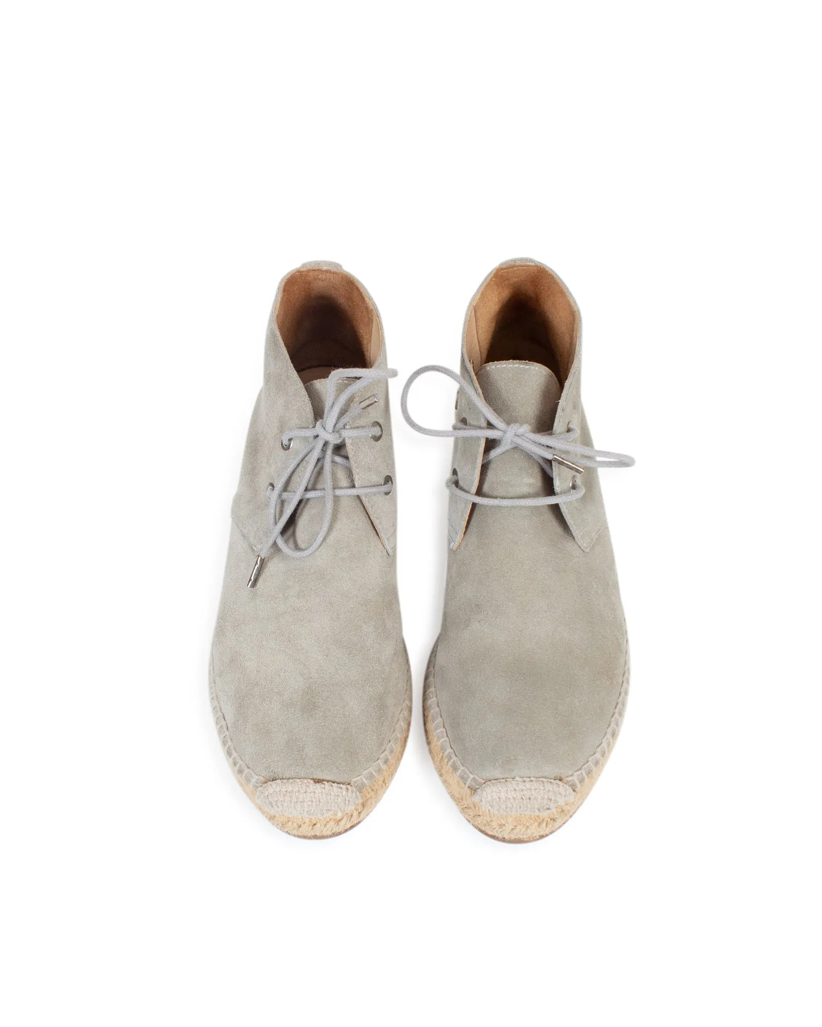 Suede Espadrille Sneakers