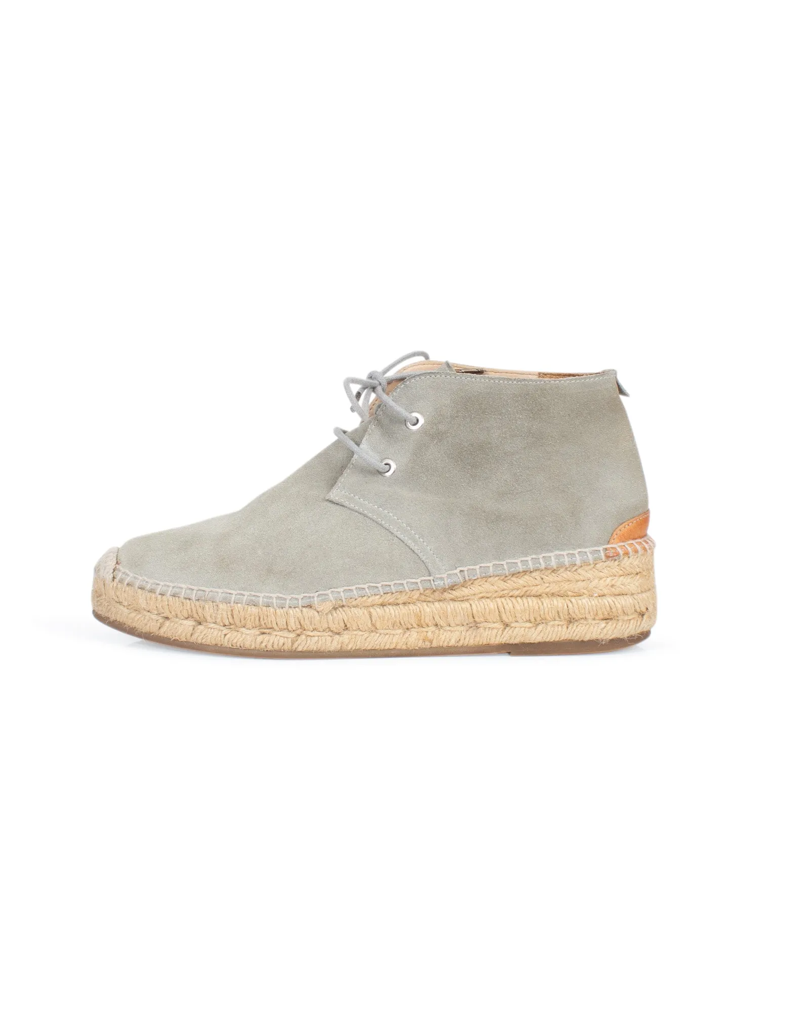 Suede Espadrille Sneakers