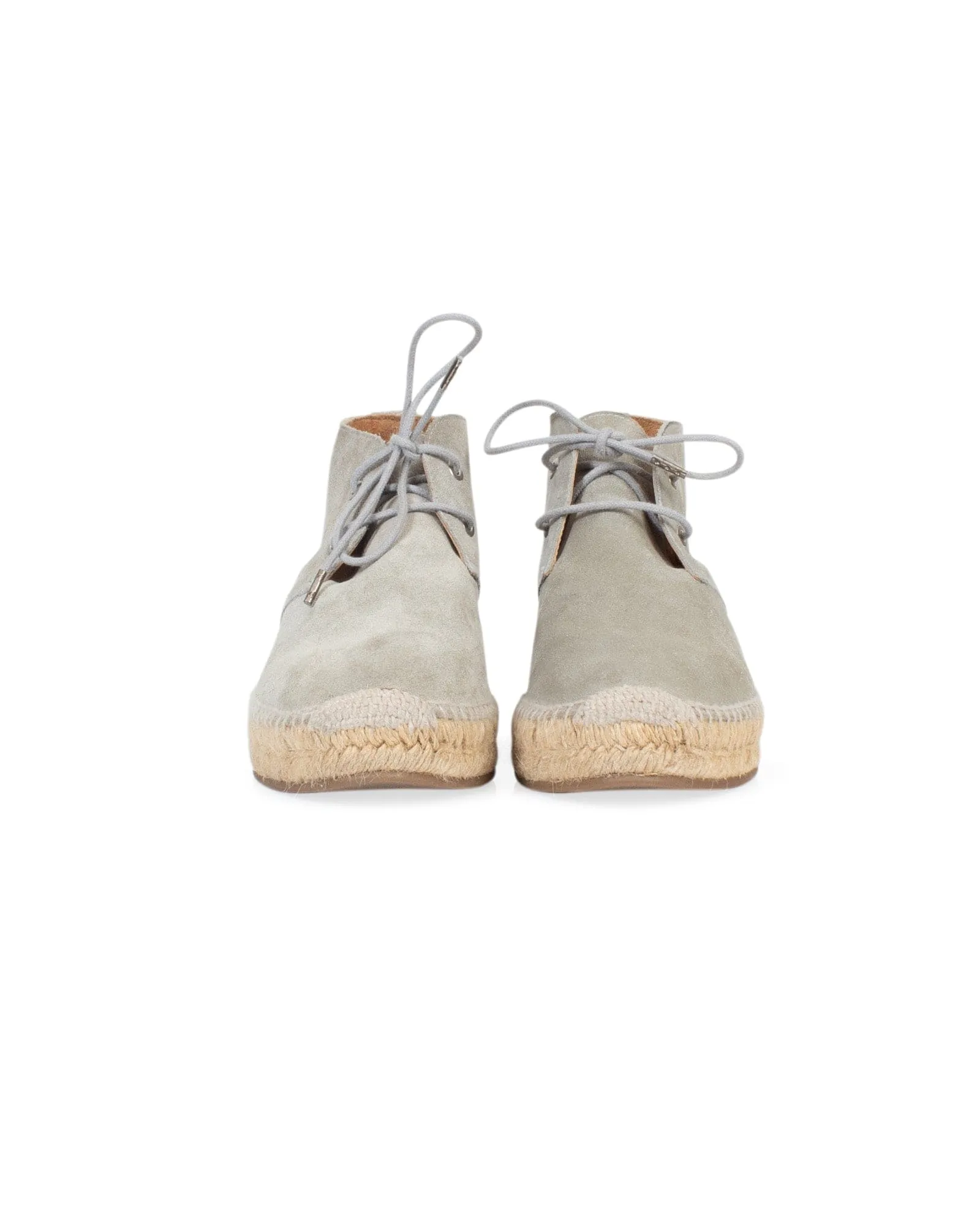 Suede Espadrille Sneakers