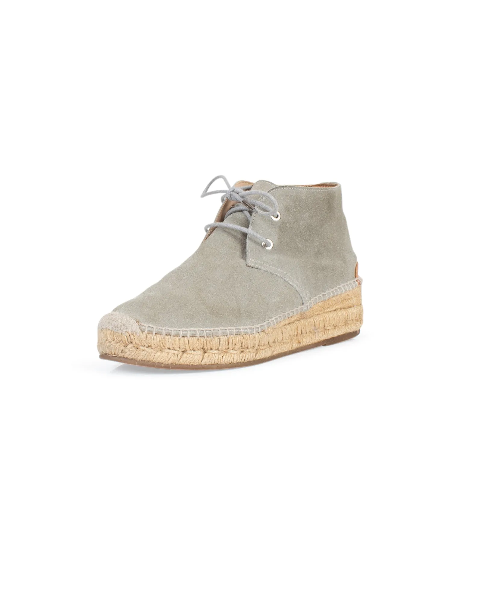 Suede Espadrille Sneakers
