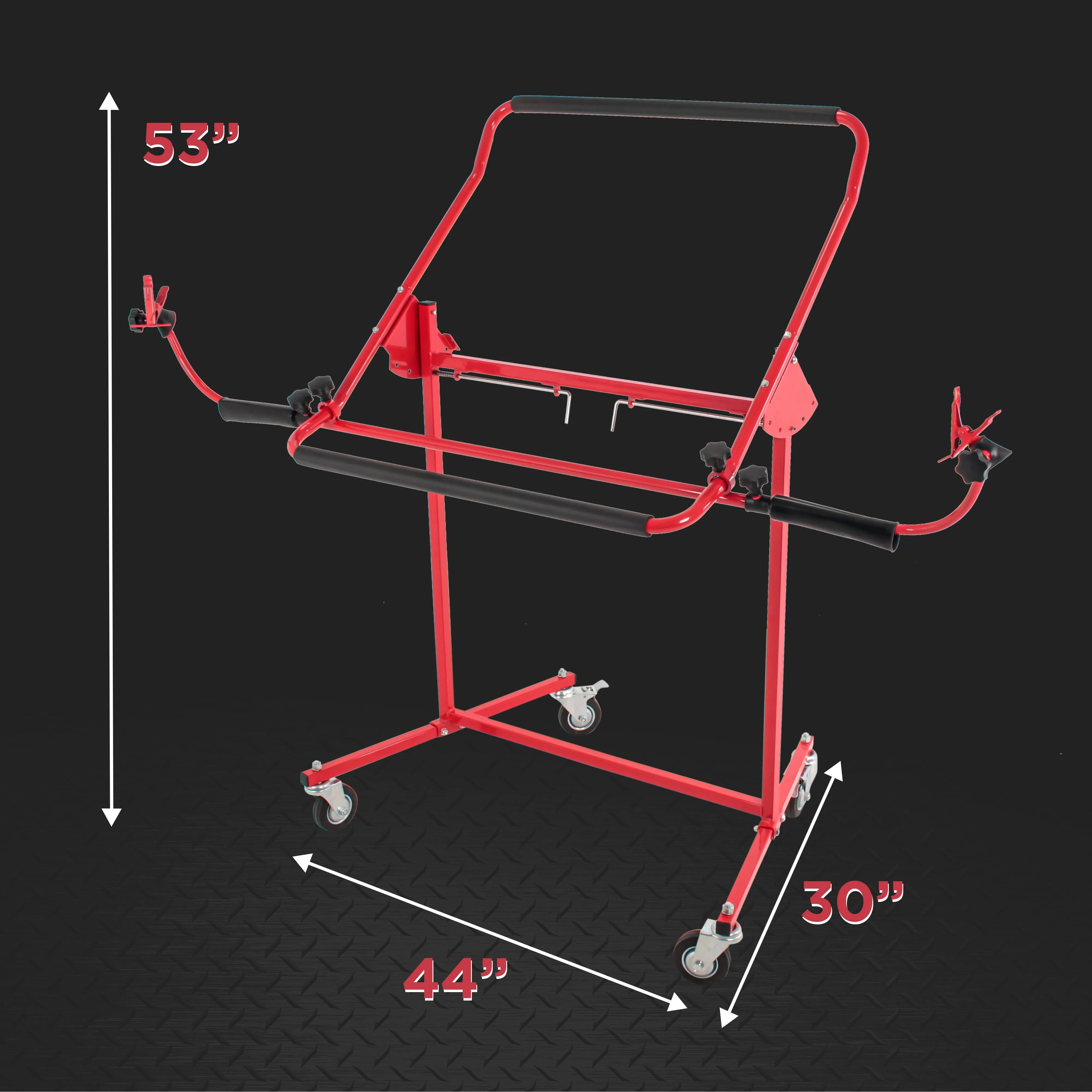 TCP Global Adjustable Bumper Stand - Holds Plastic Car Bumper Cover Automotive Bodyshop Repair - Multiple Angles, 5 Locking Positions - Paint Bodywork