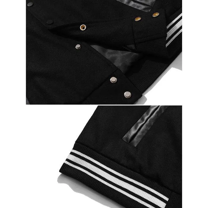 Teddy Baseball Jacket "Bone"
