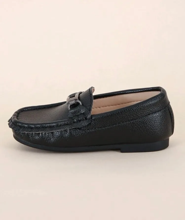 Toddler boys snaffle decor loafers