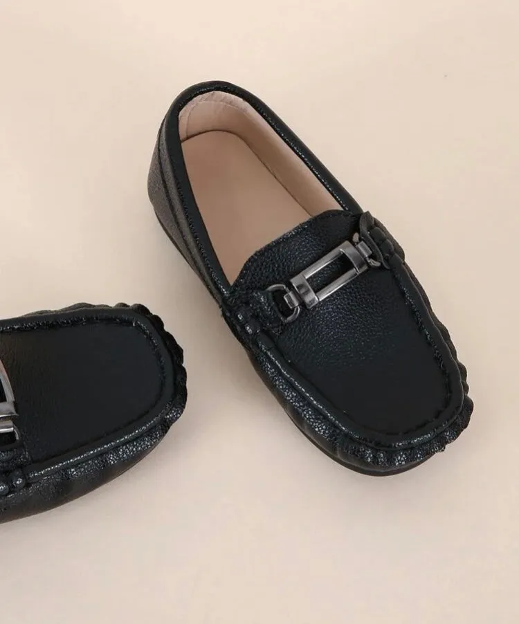 Toddler boys snaffle decor loafers