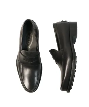 TOD’S - “Boston” Black Penny Loafers - 11 US