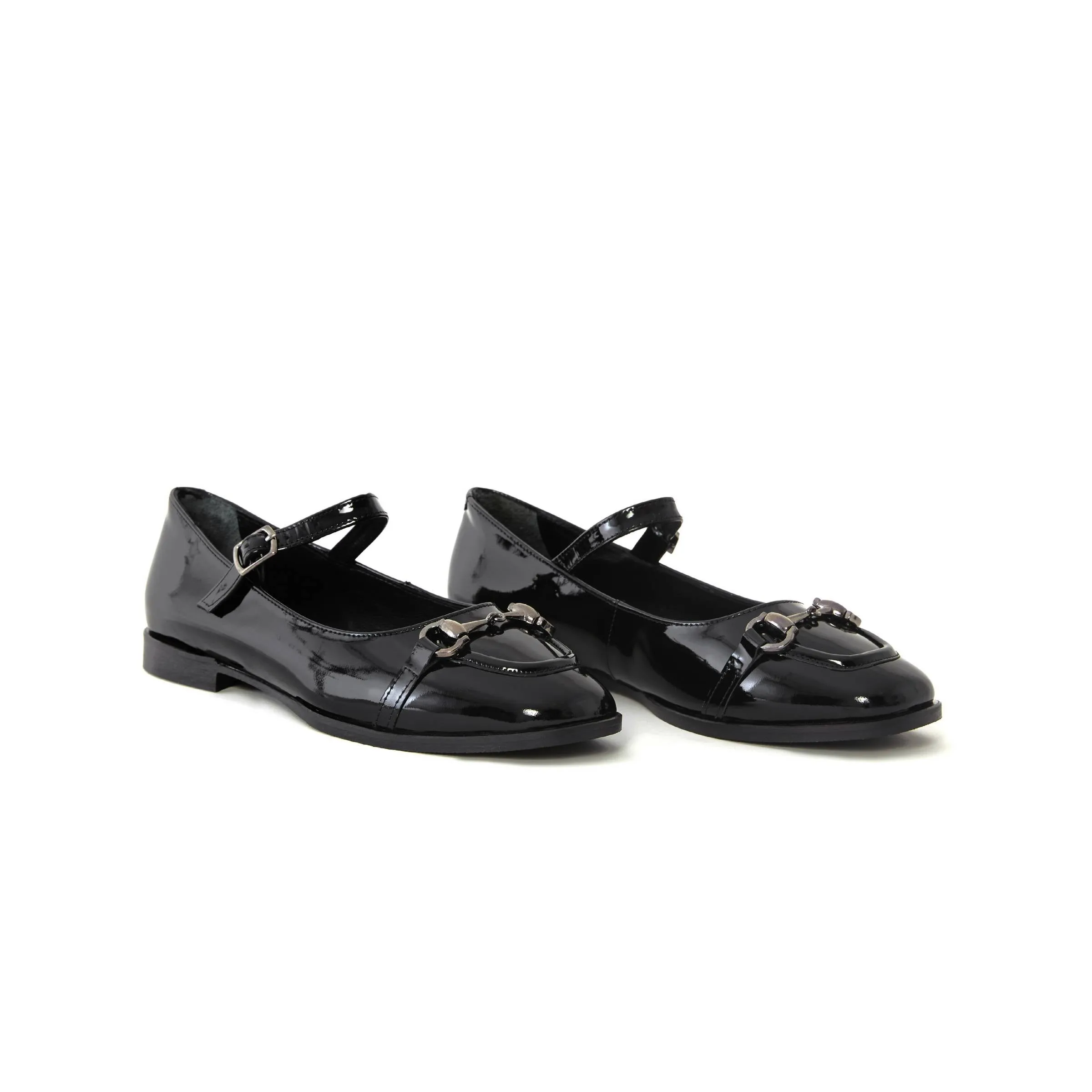 Women's Rugan Calf Leather Handmade Flats W3005